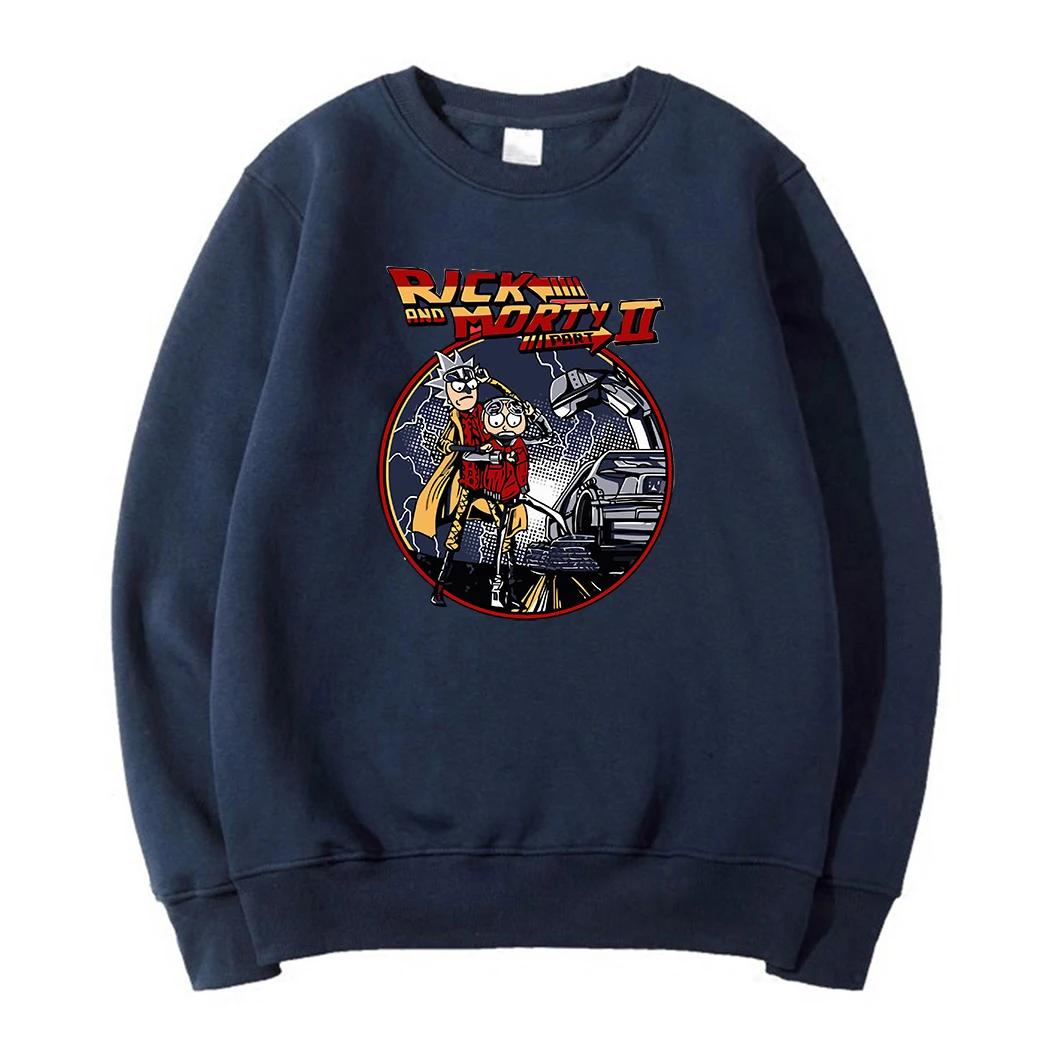 

2019 Men future o-neck hoody long sleeve fleece brand tracksuits Rick and Morty cartoon sweatshirts casual fall winter pullovers