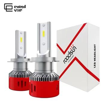 

GrandEver 2PCS H7 LED Mini Bulb 60W 6000LM H11 Fog Lights H1 H4 H8 9005 HB3 9006 HB4 LED Headlight For Auto lamps 6000K 12V