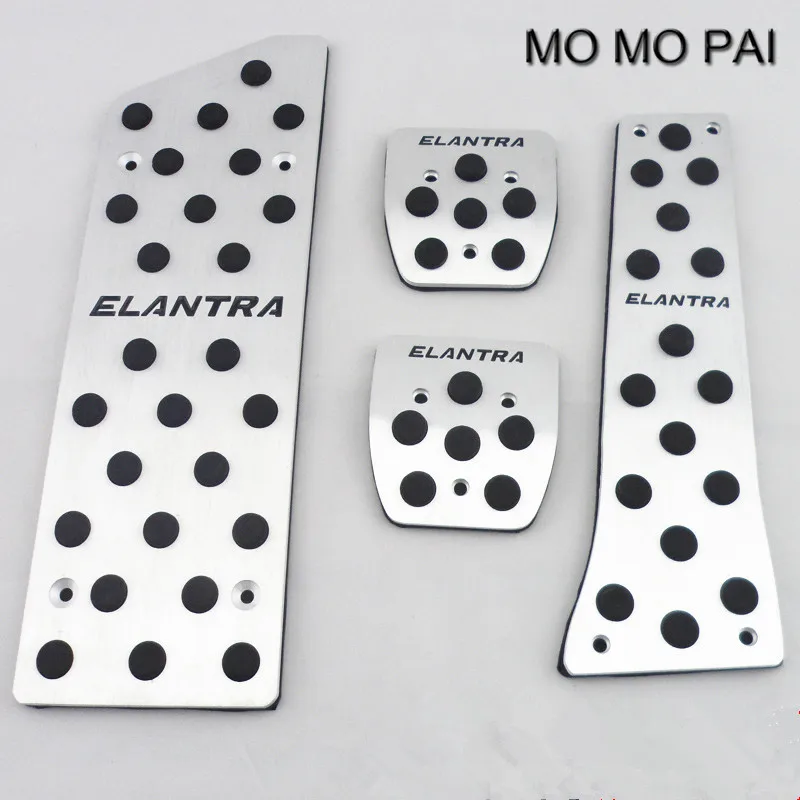 

AT/MT Aluminum Foot Rest Brake Accelerator Pedals Fit for Hyundai ELANTRA Automatic / Manual Car