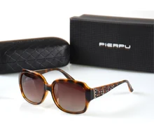 RYMA oculos gafas de sol de Alta Calidad gafas de Sol de La Vendimia con la Caja de Las Mujeres señoras Diseñador de la Marca UV400 gafas de sol de Conducción SK0053