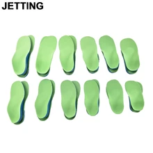 Режущие 1 пара Детские ортопедические стельки EVA для детской обуви с плоской подошвой, поддержка свода стопы, ортопедические подушки, коррекция