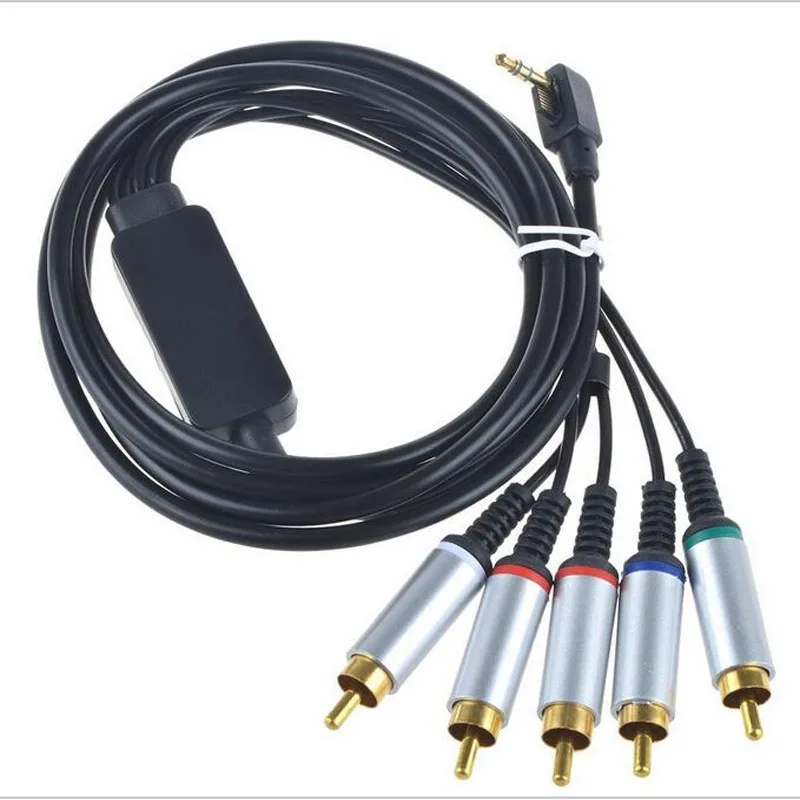 

Audio Video AV Cable HDTV Component Extension Data Cord Lead for Sony PlayStation Portable PSP 2000 3000 Slim To TV Monitor