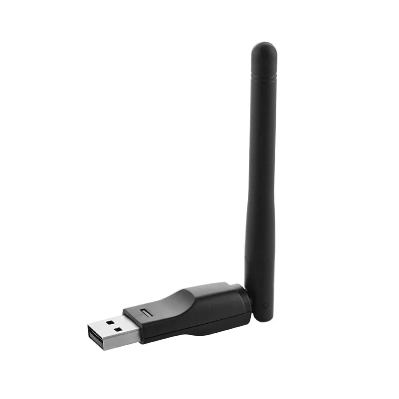 USB 2,0 150 Мбит/с Wi-Fi Беспроводной сетевой карты 802,11 b/g/n Сетевой адаптер с Вращающийся антенны и упаковки