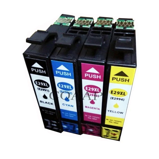 Epson 29XL Noir et Couleur, Lot de 4 cartouches encre compatibles