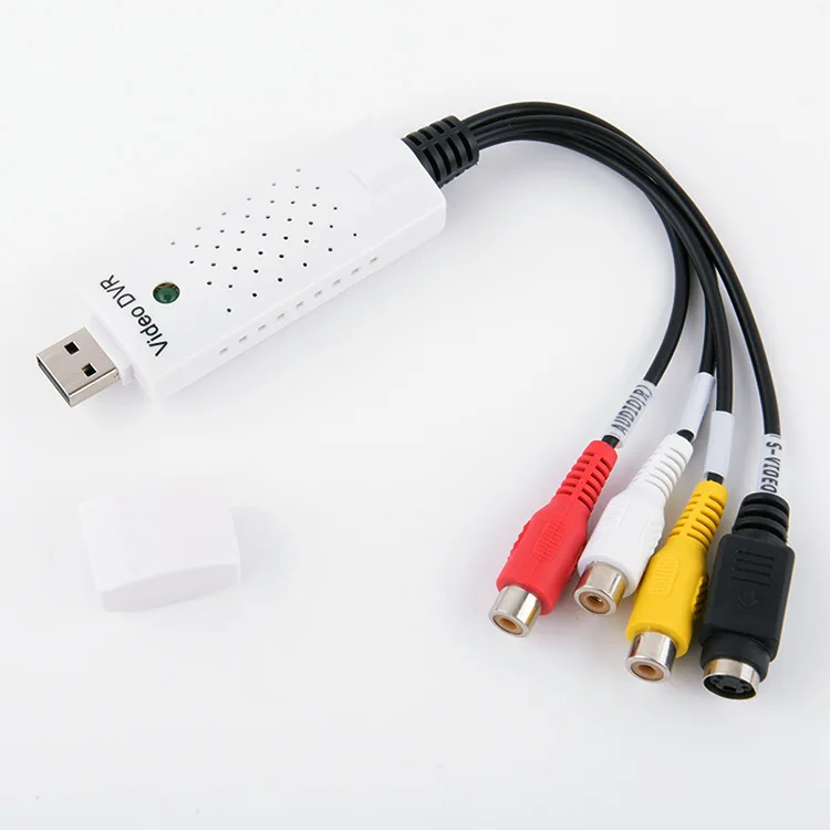 Адаптер USB 2 0 RCA для захвата аудио и видеосъемки адаптер ТВ DVD VHS устройство 630A| |