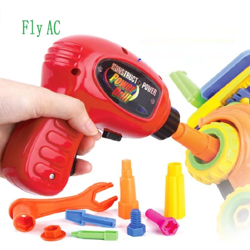 Fly AC моделирование для ролевой игры Реалистичная Игра с макетом рабочей дрели, косплей игрушки гвозди и их аксессуар
