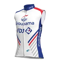 pro team groupama FDJ ветронепроницаемый жилет для велоспорта, ветронепроницаемый жилет без рукавов для велоспорта, ветронепроницаемый жилет, Быстросохнущий Ropa Ciclismo