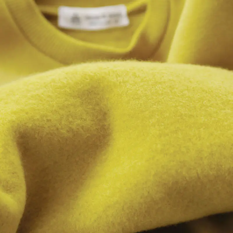 mother daughter dresses christmas sweaters family matching mother daughter clothes Number 1 Yellow family look Thicken velvet sweatshirts for girls hoody for girls svitshot for girls pjmasks (9)