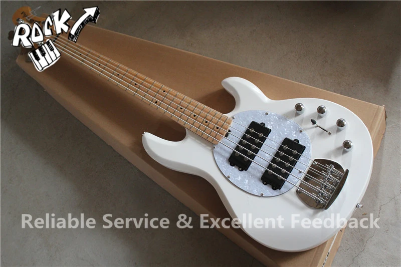 Excellent Feedback Music Man Erime Ball Stingray 5 Strings Bass