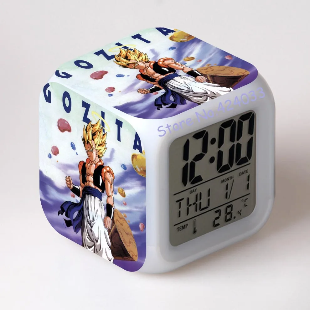 

light sensor alarm clock New Brand Arrival Dragon balls Digital Led Alarm Clock Led Colorful Night ligth