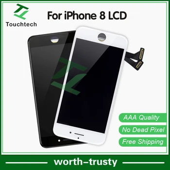 

2PCS/LOT Replacement 4.7 inch LCD Screen for iPhone 8 LCD No Dead Pixel AAA+++ Display with Touch Digitizer Assembly Free DHL