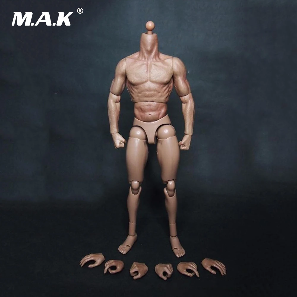 Фигурка мужского тела 1:6 военное тело с мышцами похожее на TTM19 для Росомахи 12