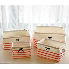 4 шт./партия, разделенная корзина для хранения игрушек, Новое поступление, продуктовая корзина для белья, корзина для белья, ёмкость для хранения грязной одежды, хлопок