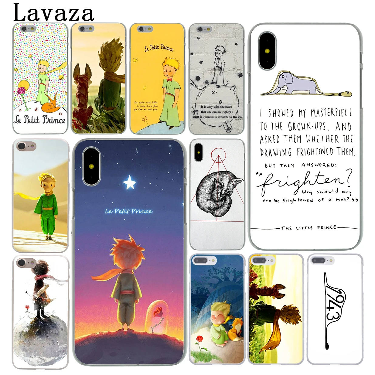 Твердый чехол для телефона Lavaza The little prince Rose fox iPhone XR X XS 11 Pro Max 10 7 8 6 6S 5 5S SE 4S 4|phone