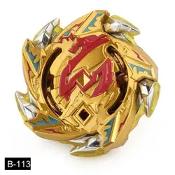 Золотая серия Beyblade B-113 взрыв игрушки Арена без Устройства Запуска цвет золотистый металл усилитель Топ Starter гироскопа игрушка подарок для