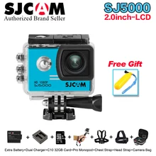 100% Original SJCAM Series SJ5000 Action Camera 1080P full HD Waterproof helmet Sport DV Camera with more cam accessories choose