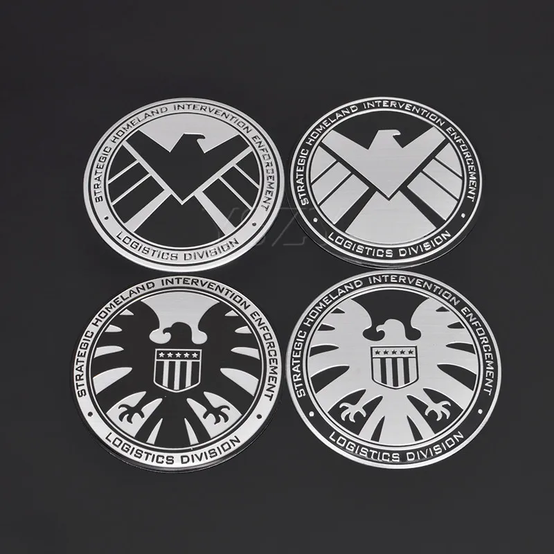 

Car Sticker Emblem Auto Badge Motorcycle Decal For Land Rove BMW Audi Ford Nissan Toyota Honda Marvel Agents of Shield Styling