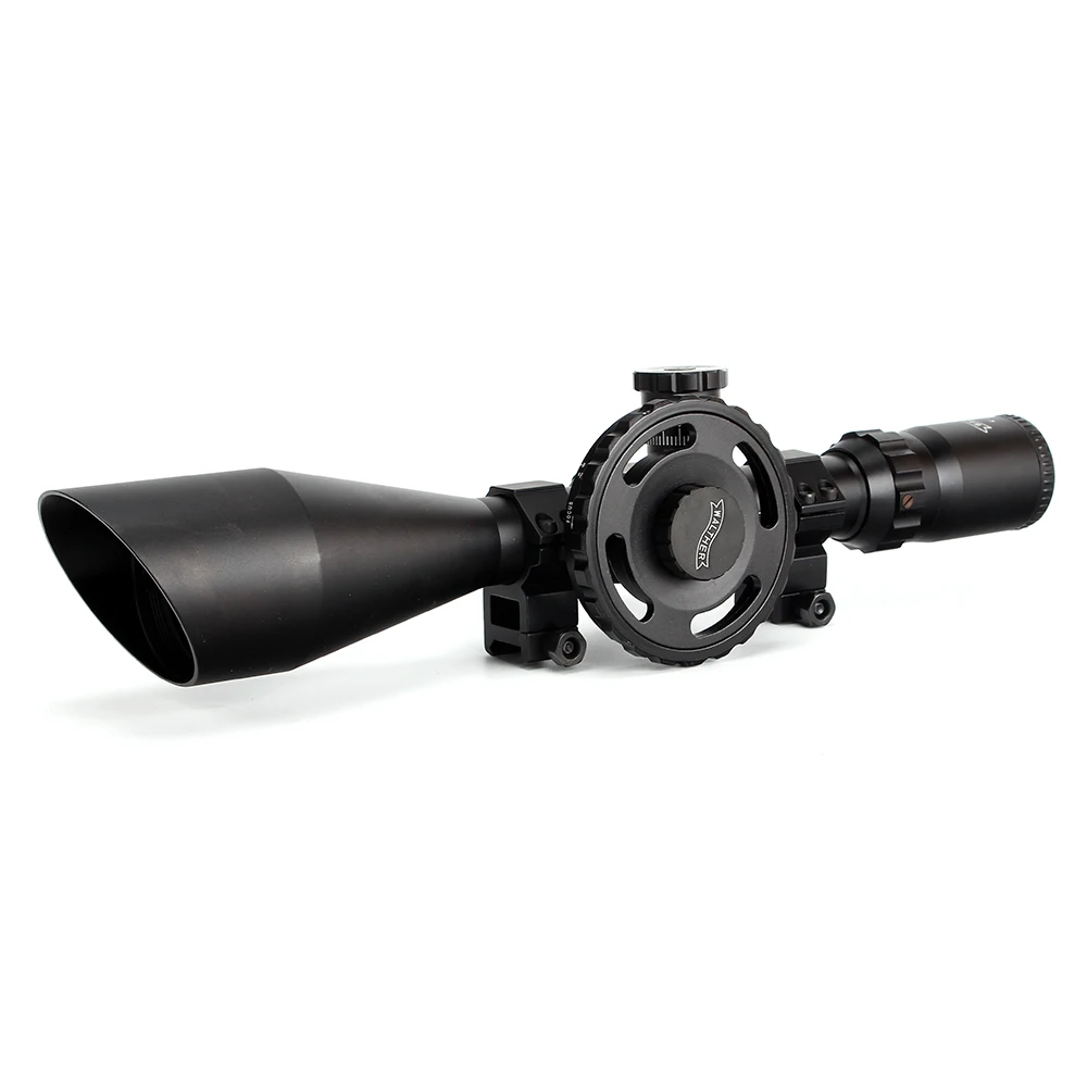 WALTHER FT 4-16X56 Hunting Riflescope Mil Dot Glass Etched Reticle Side Wheel Parallax Adjustment Turrets Reset Rifle Scope (3)