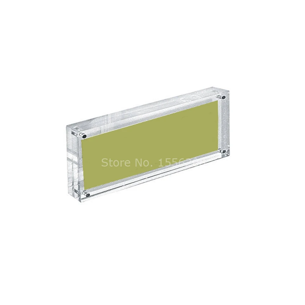 Acrylic Currency Clear-Display Frame Photo Money Holder Details about   Photo Bank Note 