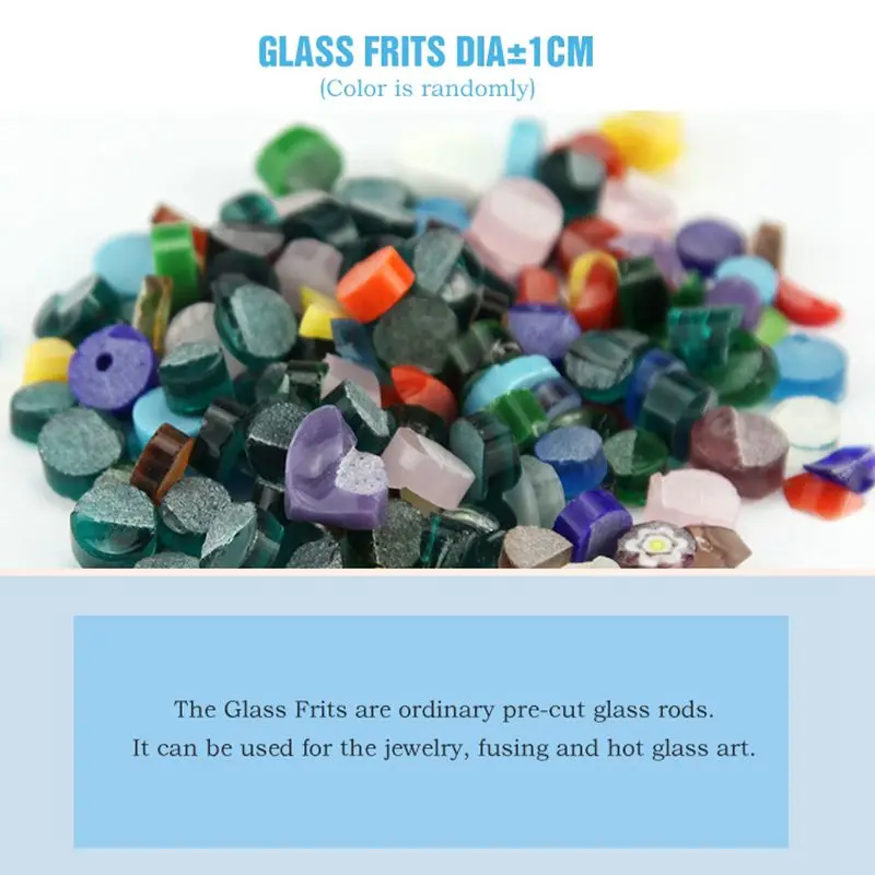 Microwave Kiln Fusing COE 90 & 98 Glass 10 bags/Lot For DIY Glass Jewelry