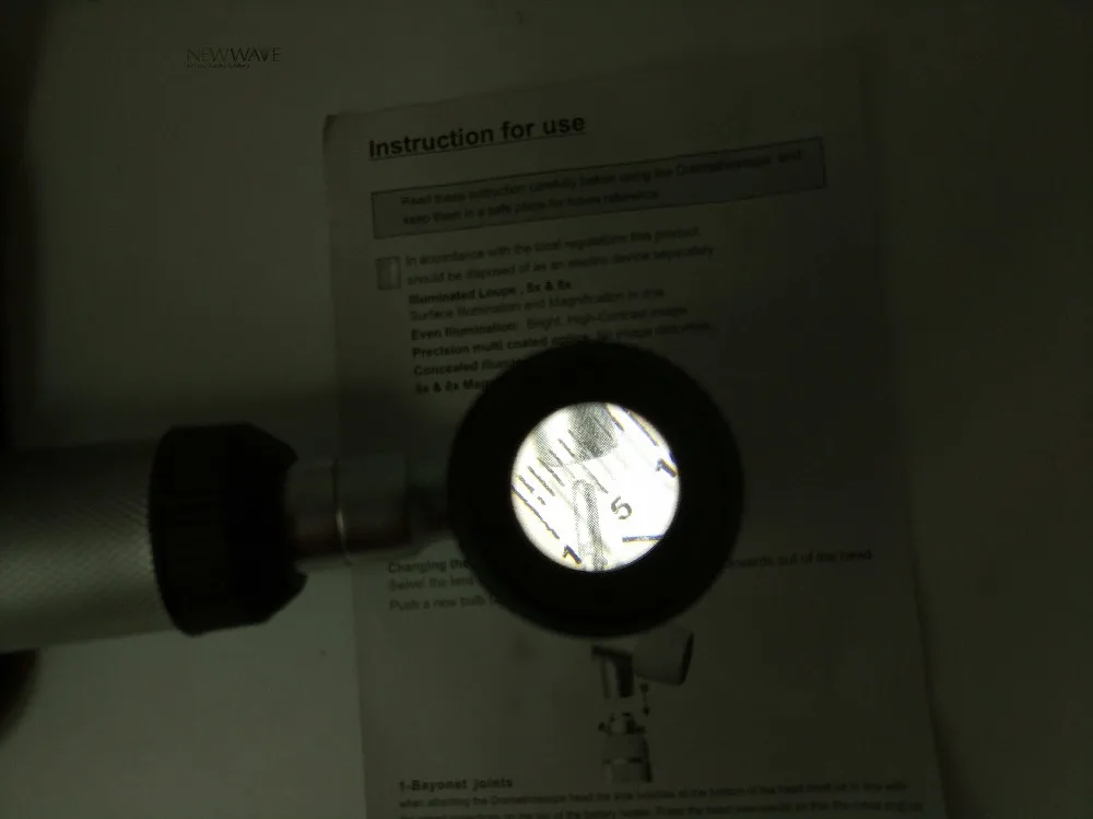 Dramethoscope dermatoscope освещение loupe5X8X увеличение|Уход за ушами| |