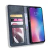 Luxury Retro Slim Magnetic Leather Flip Cover For Xiaomi MI 9 / 9SE / 9 lite Case Book Wallet Card Stand Soft Cover Phone Bags ► Photo 2/6