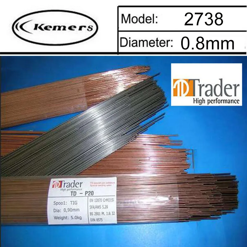 

1KG/Pack Trader Mould welding wire 2738 pairmold welding wire for Welders 0.8mm LU0429