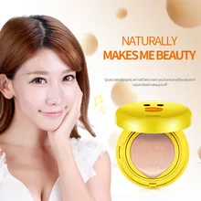 Air Cushion BB&CC Cream Foundation Wet Powder Concealer Whitening Moisturizing Brighten Sunscreen Bare Makeup 15g holika holika gudetama face 2 change photo ready cushion bb cream 15g concealer moisturizing foundation makeup bb cream 1pcs