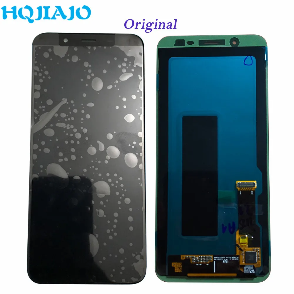 Оригинальный ЖК дисплей для Samsung J6 J600F сенсорный экран дигитайзер Galaxy J600 J600G TFT 2018