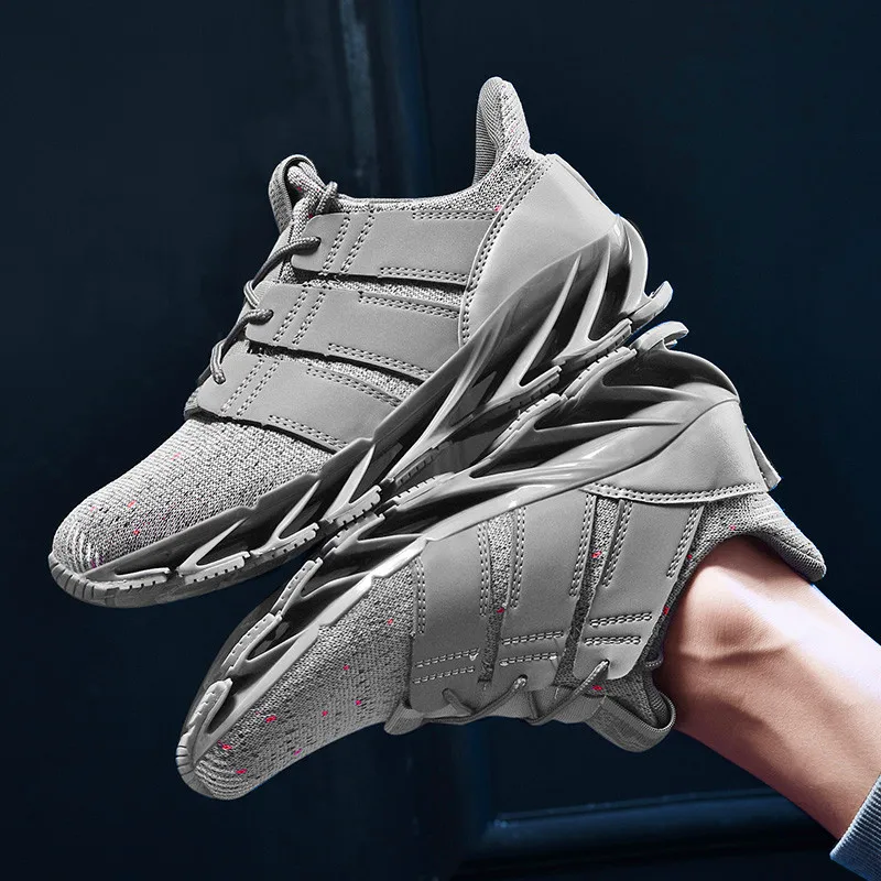 

Men's Comfort Buffer Outsole Sneakers Men's Casual Breathable Wearable Elastic Soft Men's Shoes Running Shoes Zapatillas Hombre