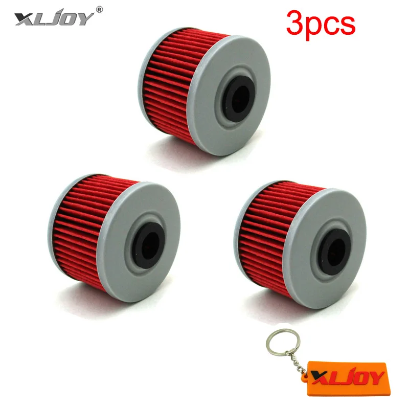 3x Oil Filter For Honda CBR300R CB300F CBR250R CRF250L XR650L Kawasaki