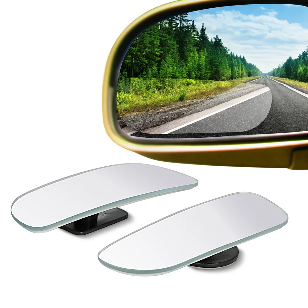 Adjustable Angle Blind Spot Reversing Glass Convex Rear View Mirror