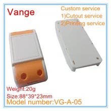 10 шт./партия экструдированный пластиковый корпус IP54 огнеупорный ПК Пластиковый распределительный ящик 88*39*23 мм для Светодиодный драйвер