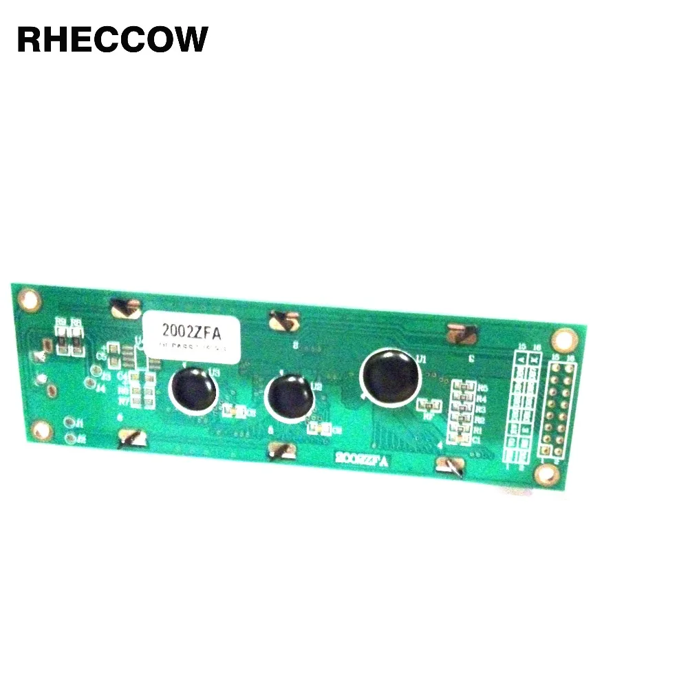 Rheccow 5 v 2002a 20*2 202 персональный модуль lcd дисплей LCM синий черный свет черный персонажа для raspberry pi