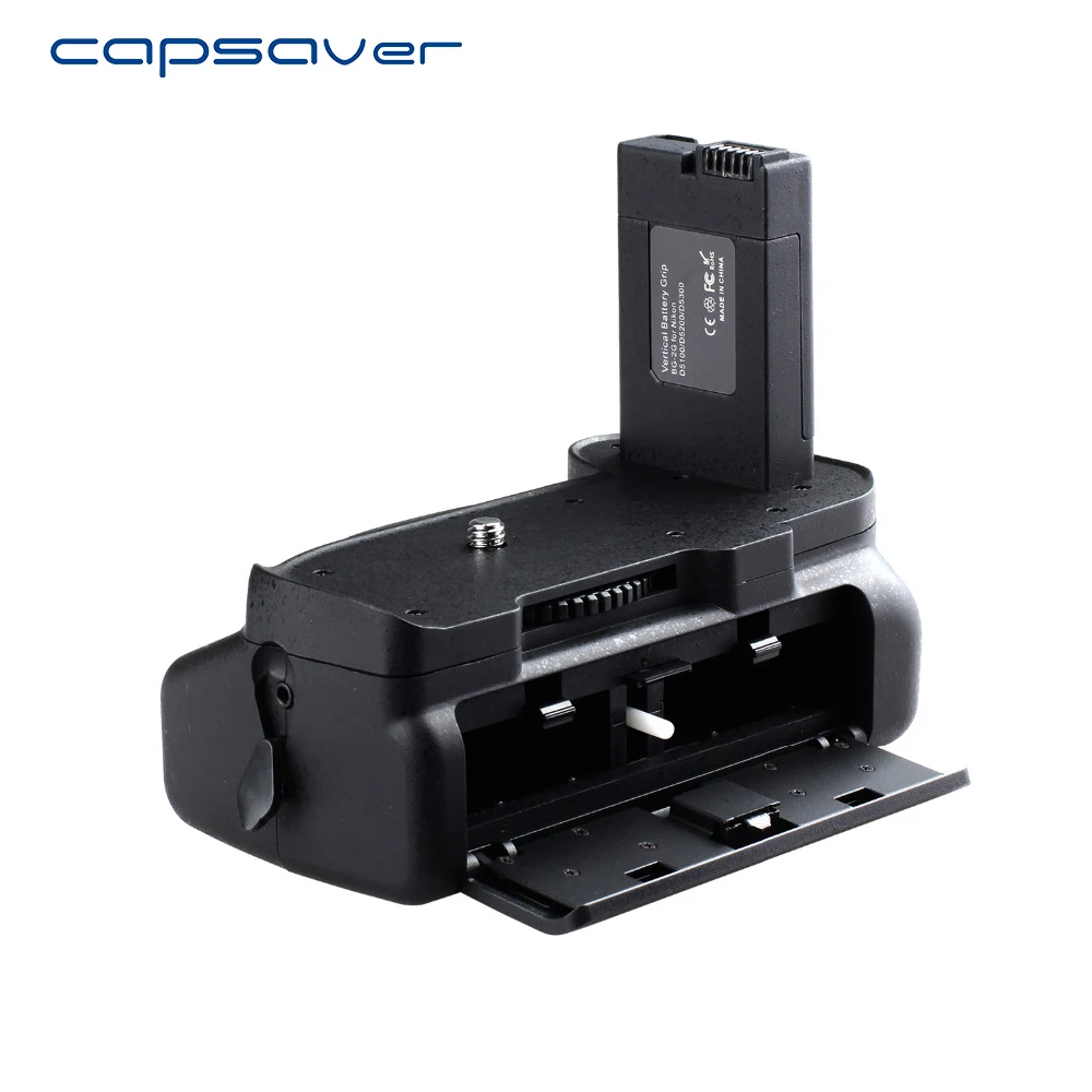 

capsaver Vertical Battery Grip for NIKON D5100 D5200 D5300 Multi-Power Battery Grip Holder Work with EN-EL14