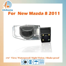1/4 Цвет CCD HD заднего вида Камера/парковка Камера/Обратный Камера для новых Mazda 8 2011 Ночное видение/ водонепроницаемый/светодиодные фонари