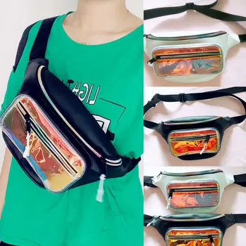 

NoEnName Waterproof Running Belt Bum Waist Pouch Fanny Pack Travel Camping Sport Hiking Zip Bags Festival Holiday Money Wallet