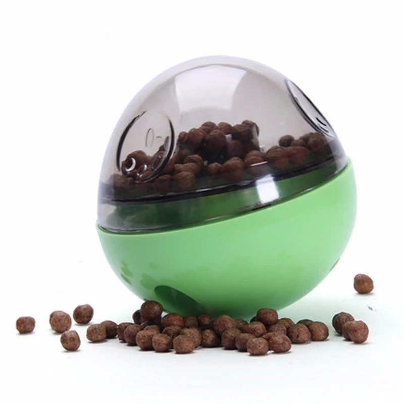 

Our Pets Smarter Interactive IQ Treat Ball Dog Toy Pet Dog Puppy Chew Toys Ball Play For Training Thermal Plastic Ball Toy