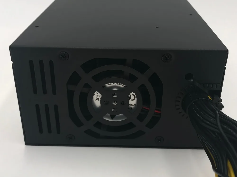 Spot!!ASIC chip BTC BCH mining machine12V 2000W PSU 6 PCS server mining board power supply, work at the same time 2 ANTMINER D3