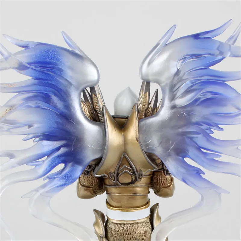 Игра WOW Dark Seraphim Tyrael Archangel 27 см ПВХ фигурка игрушки подарки Модели Коллекции