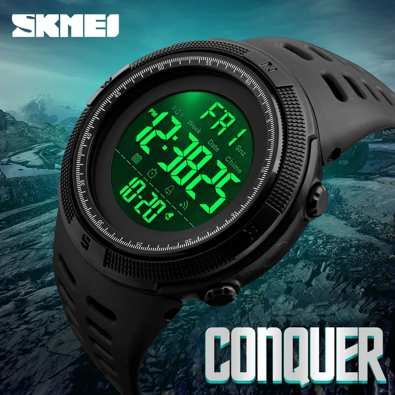 

SKMEI 1251 Waterproof LED Digital Watch Military Clock Sports Men's Watches Relogio Masculino For Man relojes para hombre