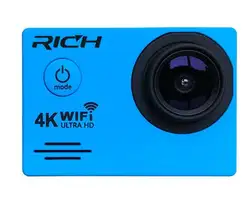 2018 Новый богатый J550R Спортивная камера s 4 K 2,7 K 1080 P Экшн-камера 16MP WiFi Спортивная камера s 30 M Водонепроницаемая 2.0LCD Full HD DVR 170