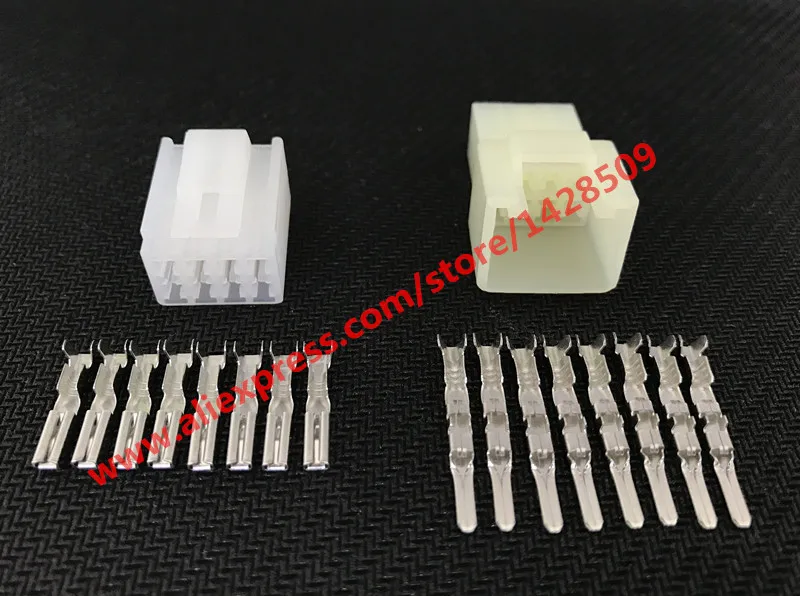 5 Sets 8 Pin 6090-1021 6090-1051 Hm Series 2.3mm(090) Female Male Auto ...