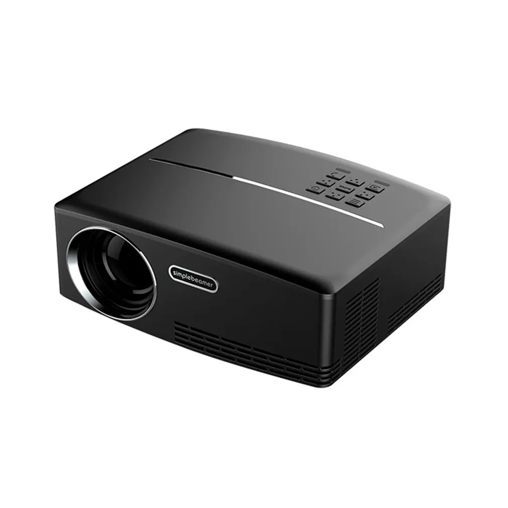 

GP80 Professional HD Intelligent Home Theater Business Media Player 3D Projector Multimedia 1080P With VGA interface