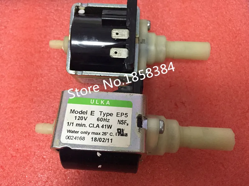 

AC120V 60HZ Original authentic coffee machine pump ULKA EP5 electromagnetic pum medical equipment washing machi