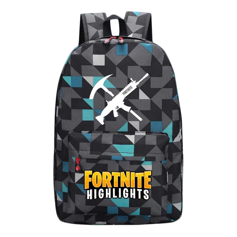

2019 Muth FORTNITED Hot Game Periphery Both Shoulders backpack Teenagers Leisure Time Motion school Men And Women Student A Bag