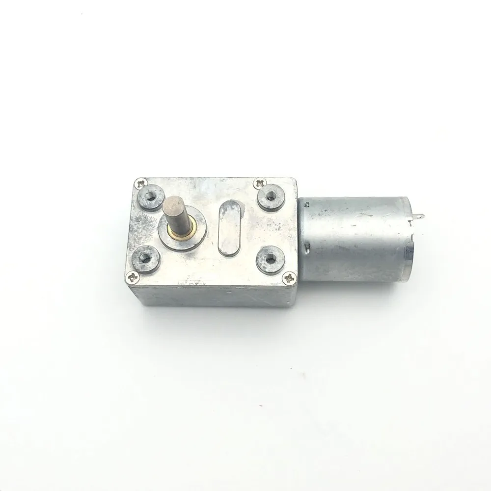 

Reversible High Torque Turbo Worm Geared Motor DC 12V Motor 62RPM