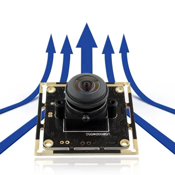 

Fisheye Wide View Angle 180degree 5MP Manual Focus Webcam OTG UVC Aptina MI5100 USB Camera Module
