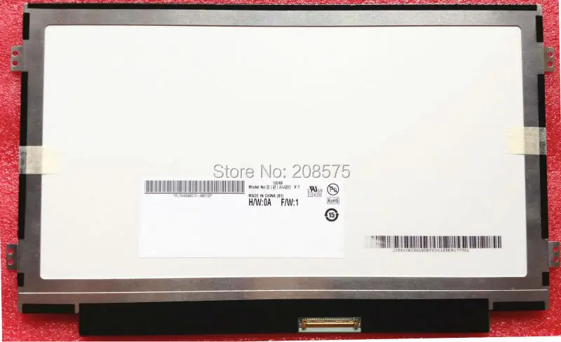 

Free shipping 10.1"slim LED Screen B101AW06 V1 Compatible LTN101NT05 N101L6-L0D B101AW02 for ACER ASPIRE ONE D255 D260 D257 D270