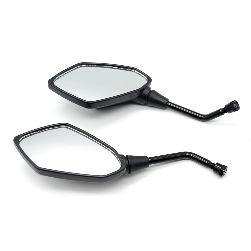 8/10MM Motorcycle Rearview Mirror abs Plastic Rear view Side Mirror For Ducati Scramebler Kawasaki ER6N Versys 650 Honda PCX 125